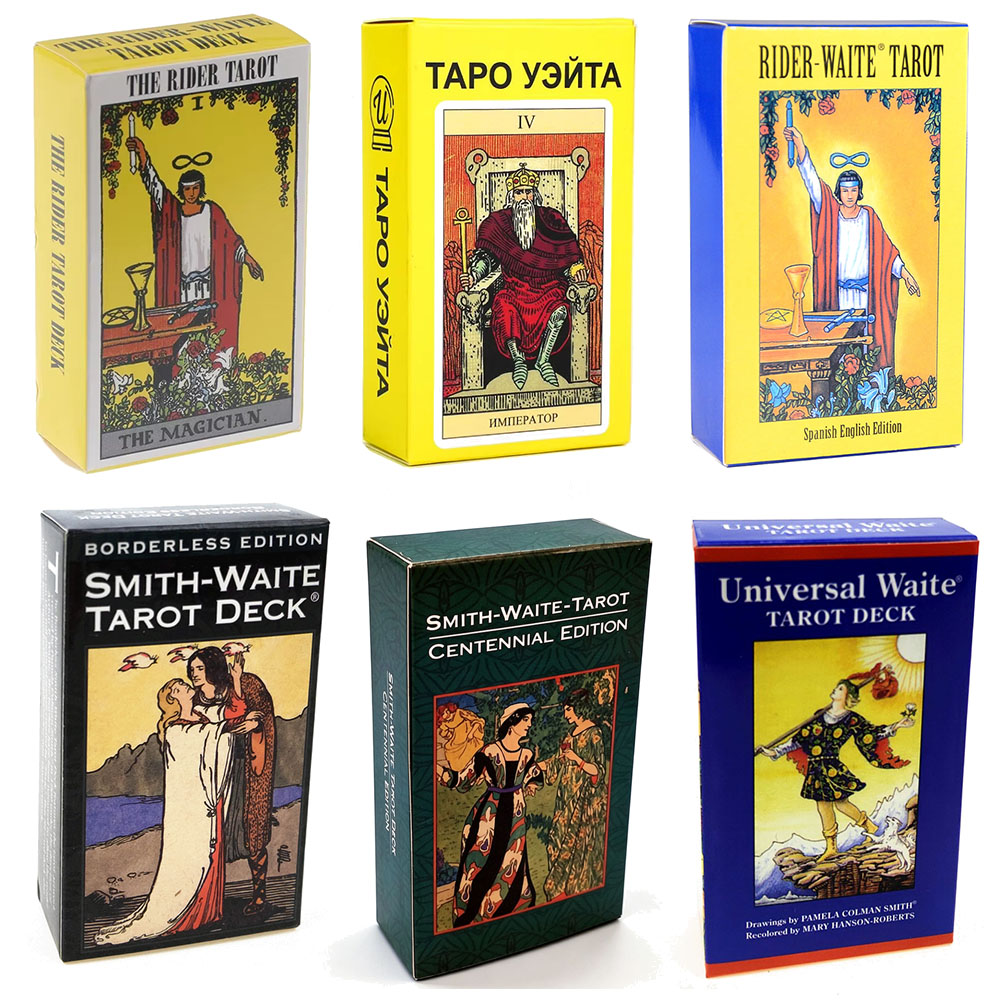 Tarot Deck With Guidebook - Rider Waite Tarot Card Divination Personal