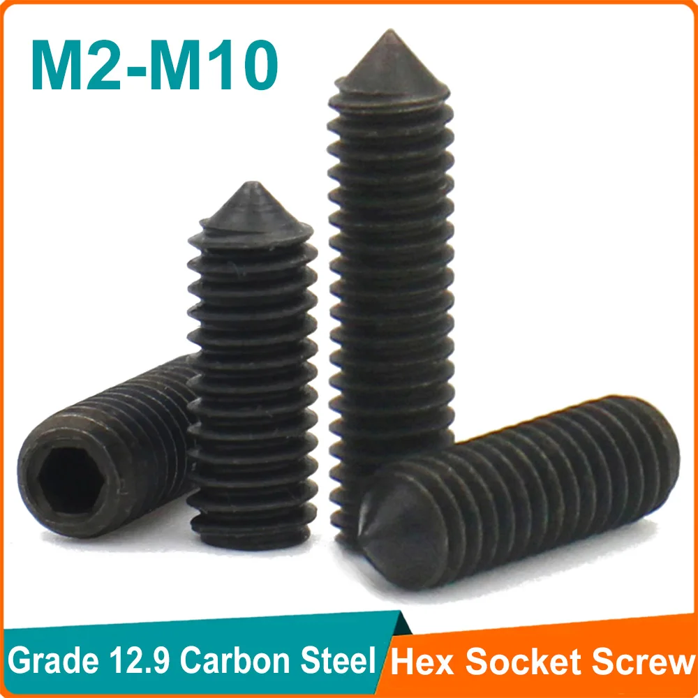 Magazines - 10pcs Grade 12.9 Black Carbon Steel