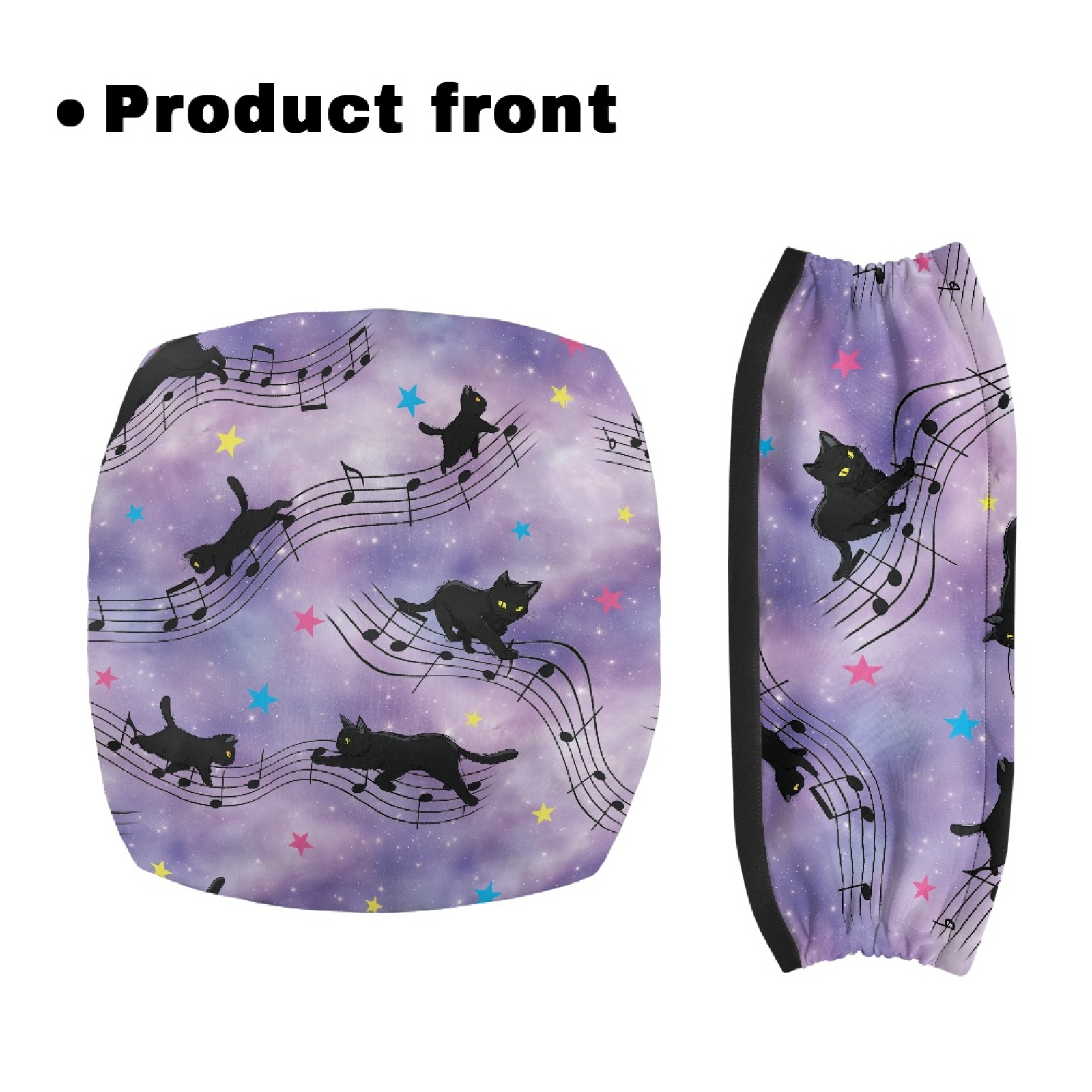 Music - Coloranimal Cat Music Pattern 2 Pieces