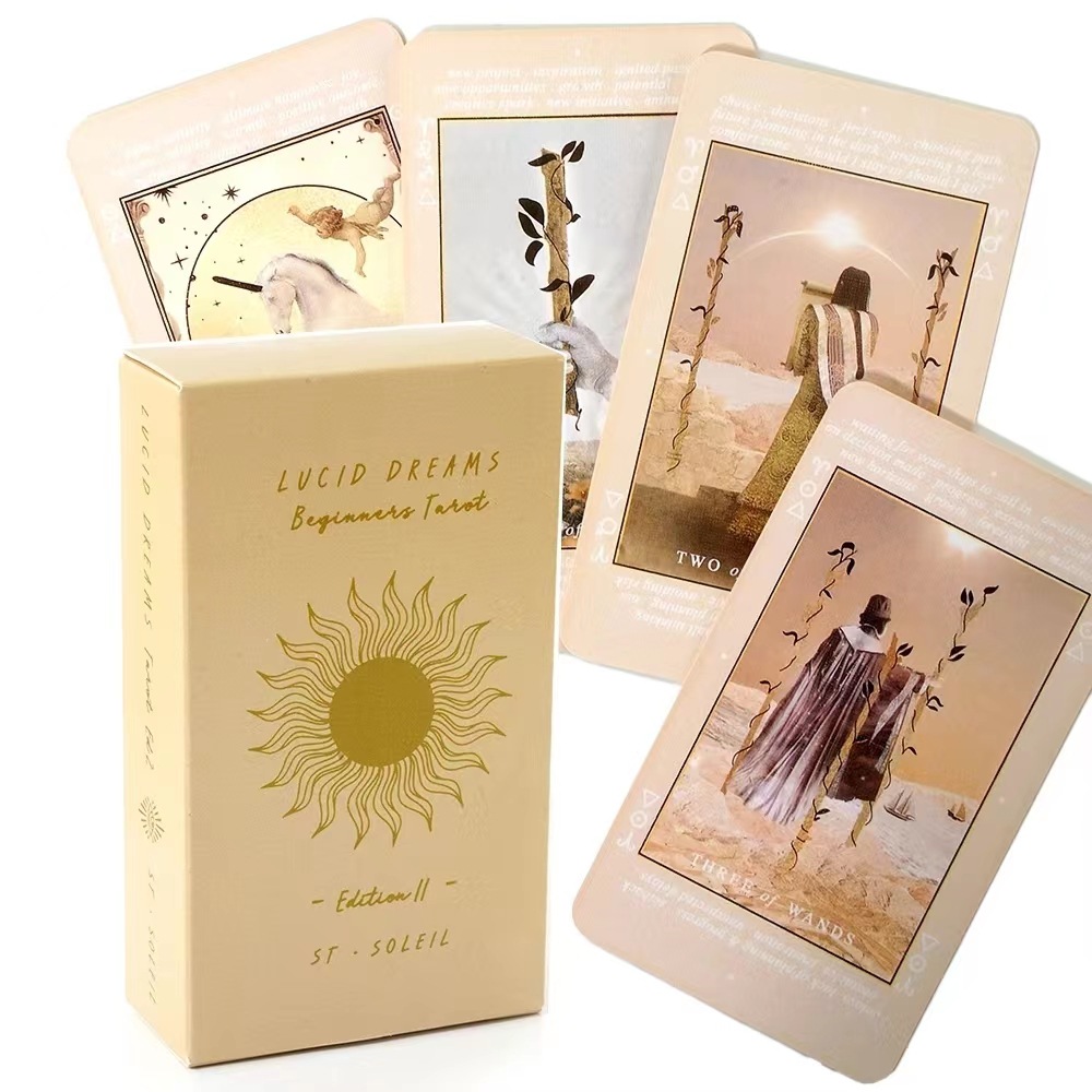 Lucid Dreams Beginners Tarot D - đánh giá và giá Tarot Deck With Guidebook