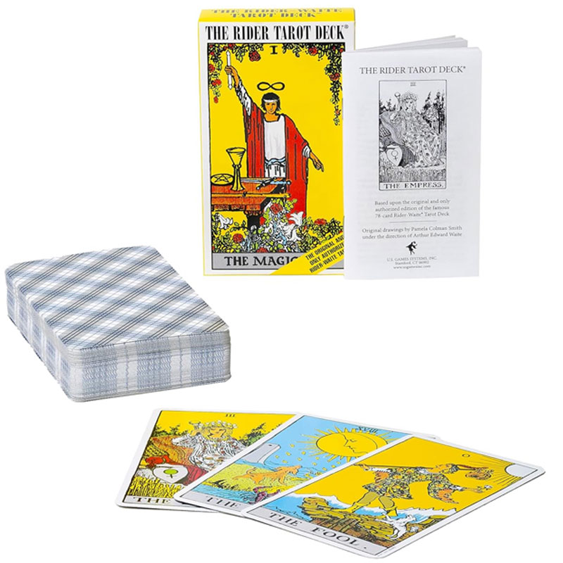 Authentic Rider-Waite Tarot De - đánh giá và giá Tarot Deck With Guidebook