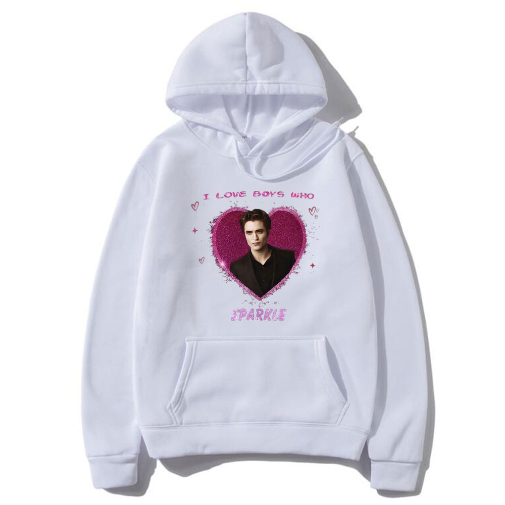 I Love Boys Who Sparkle Hoodie - đánh giá và giá Movies