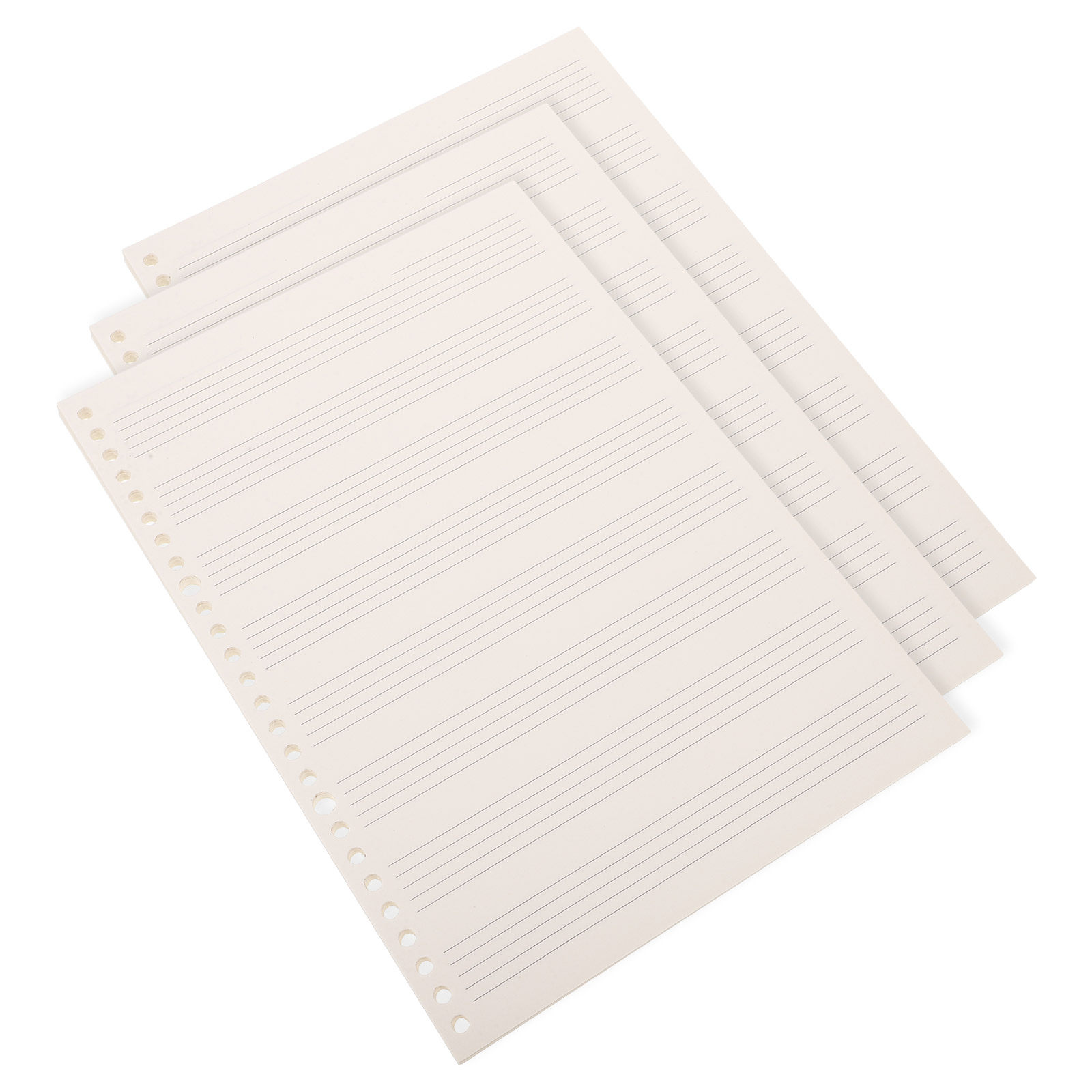 3Pcs Compact Detachable Staff  - đánh giá và giá Blank Sheet Music Notebook