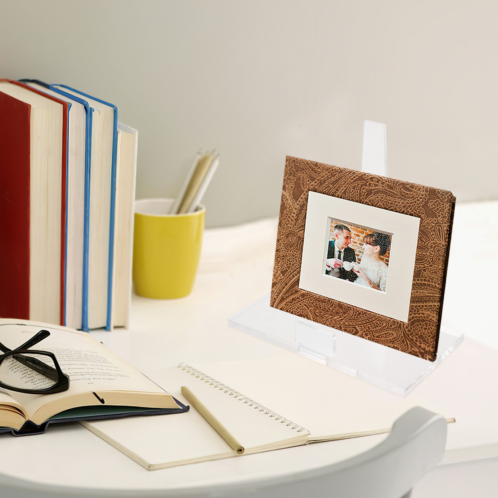 Versatile Acrylic Plate Stand  - đánh giá và giá Clear Acrylic Book Stand Holder