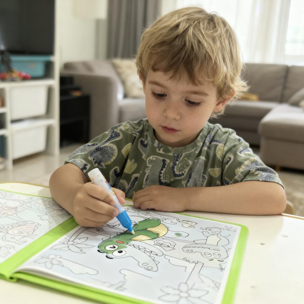 Magic Water Drawing Book DIY D - đánh giá và giá Reusable Water Magic Coloring Book