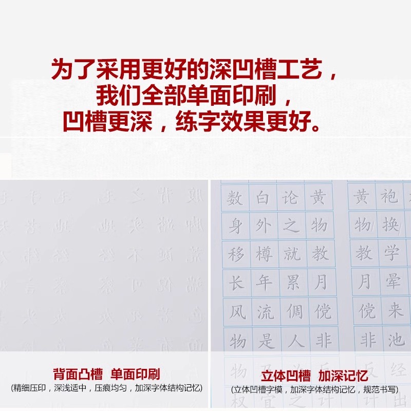 Grooved Chinese Handwriting Pr - đánh giá và giá Chinese Calligraphy Practice Book