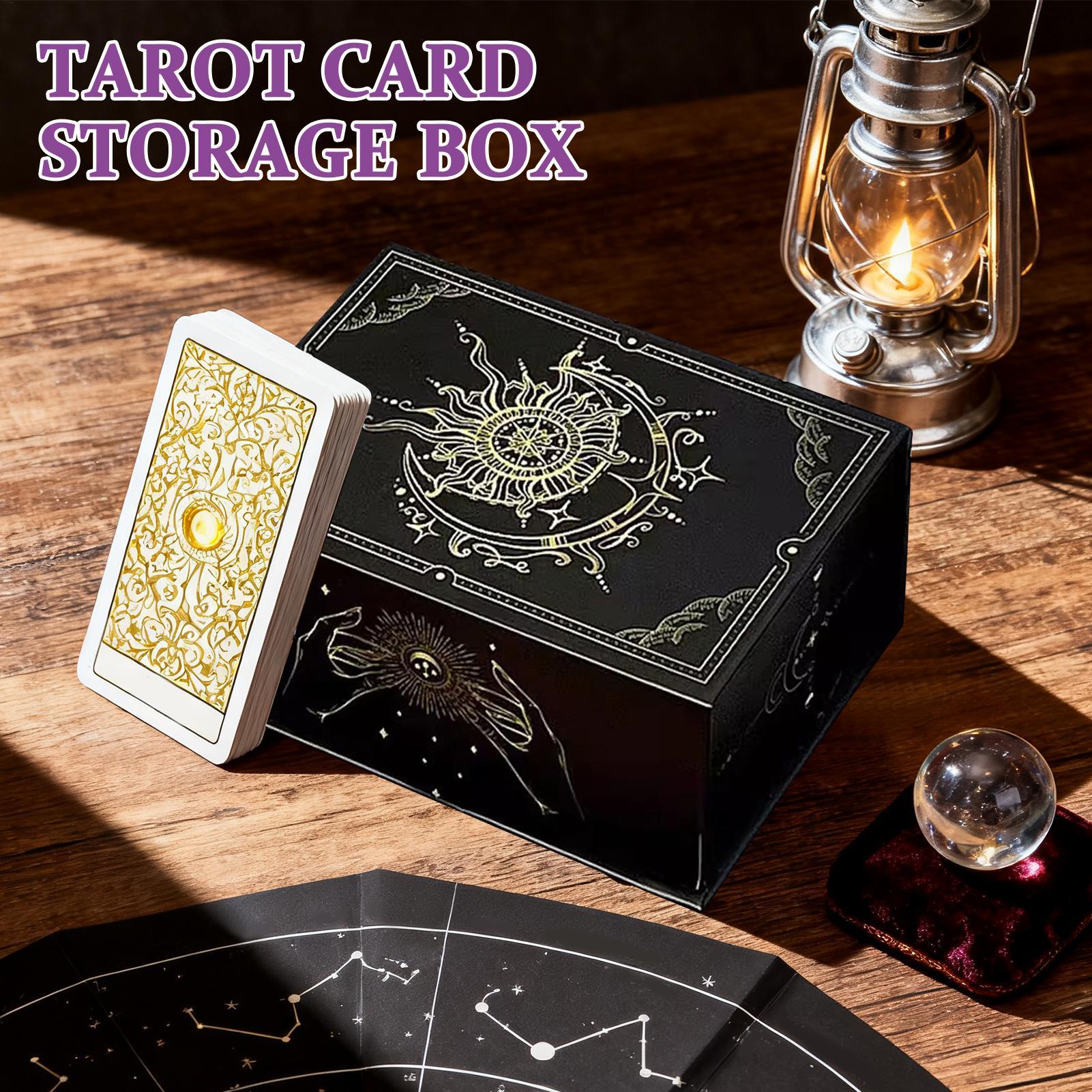 Magnetic Lid Tarot Card Box, P - đánh giá và giá Tarot Deck With Guidebook