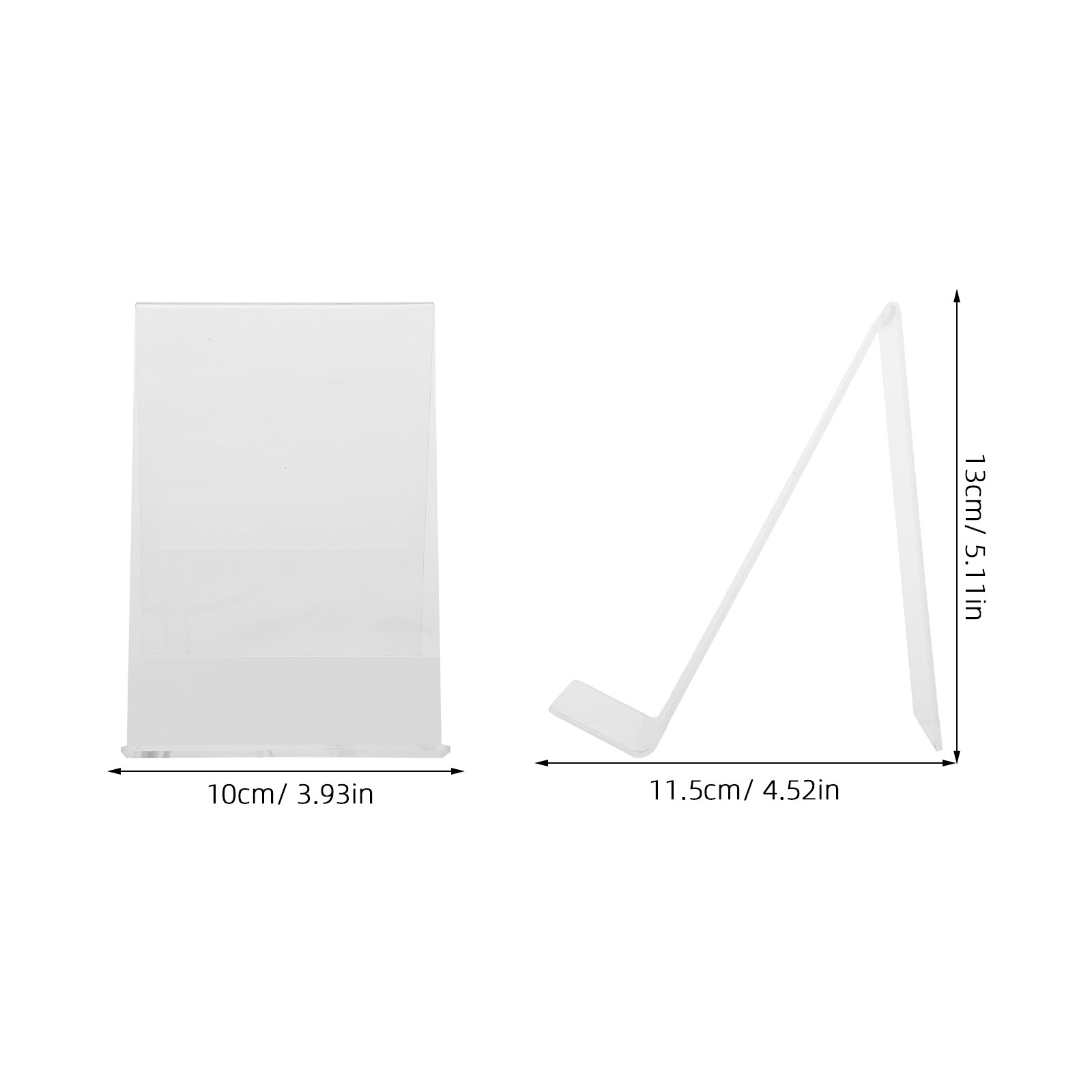 3Pcs Clear Acrylic Book Stands - đánh giá và giá Clear Acrylic Book Stand Holder