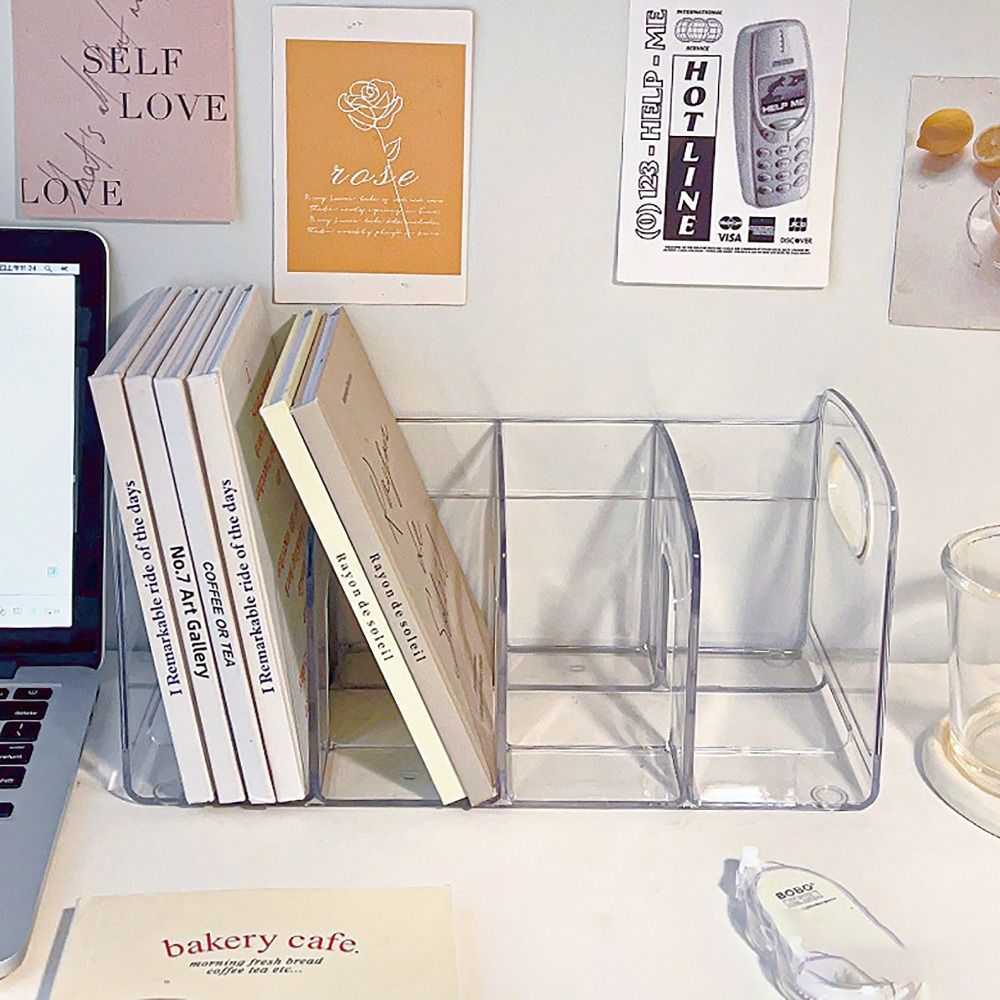 Portable Clear Acrylic Bookend - đánh giá và giá Clear Acrylic Book Stand Holder