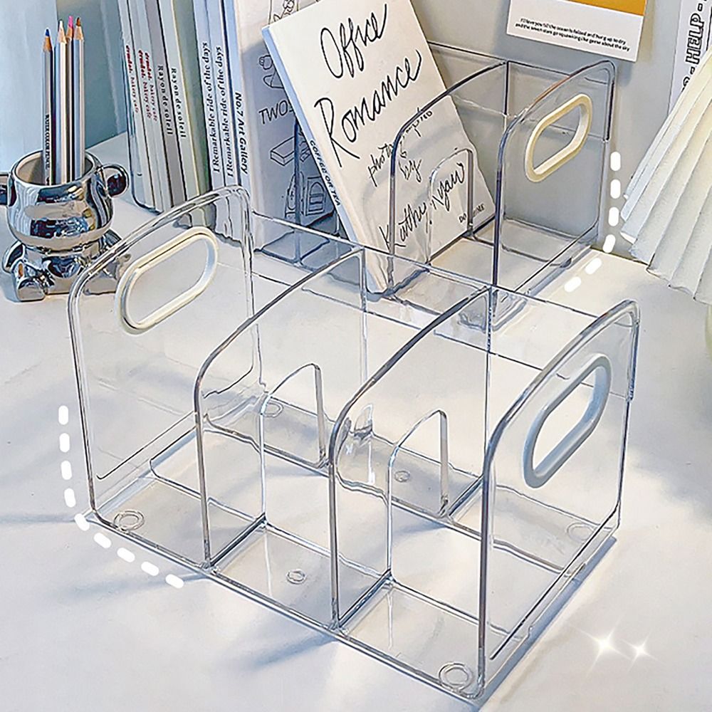 Portable Clear Acrylic Bookend - đánh giá và giá Clear Acrylic Book Stand Holder