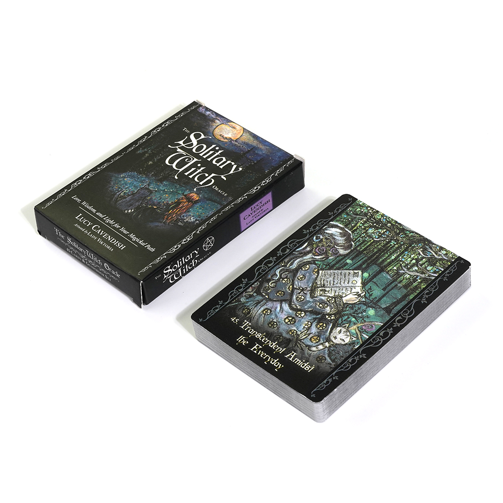 New 45pcs Cards Solitary Witch - đánh giá và giá Tarot Deck With Guidebook