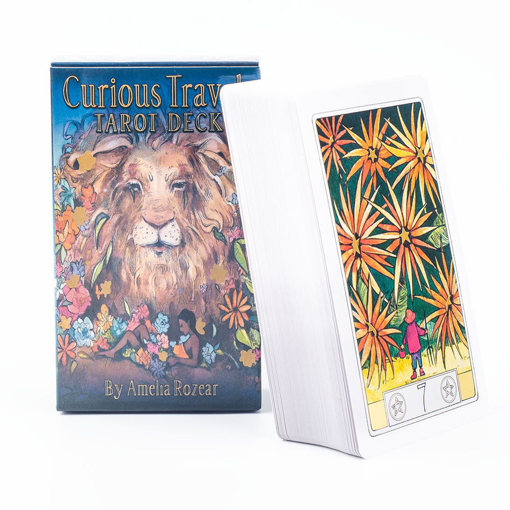 Curious Travels Tarot 10.3*6cm - đánh giá và giá Tarot Deck With Guidebook