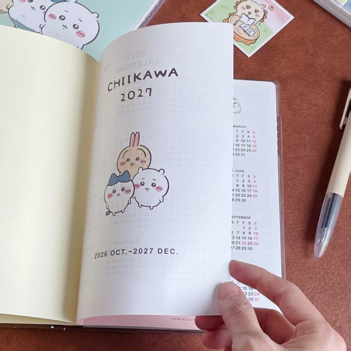 New Chiikawa 2027 Agenda Plan  - đánh giá và giá Stationery Books